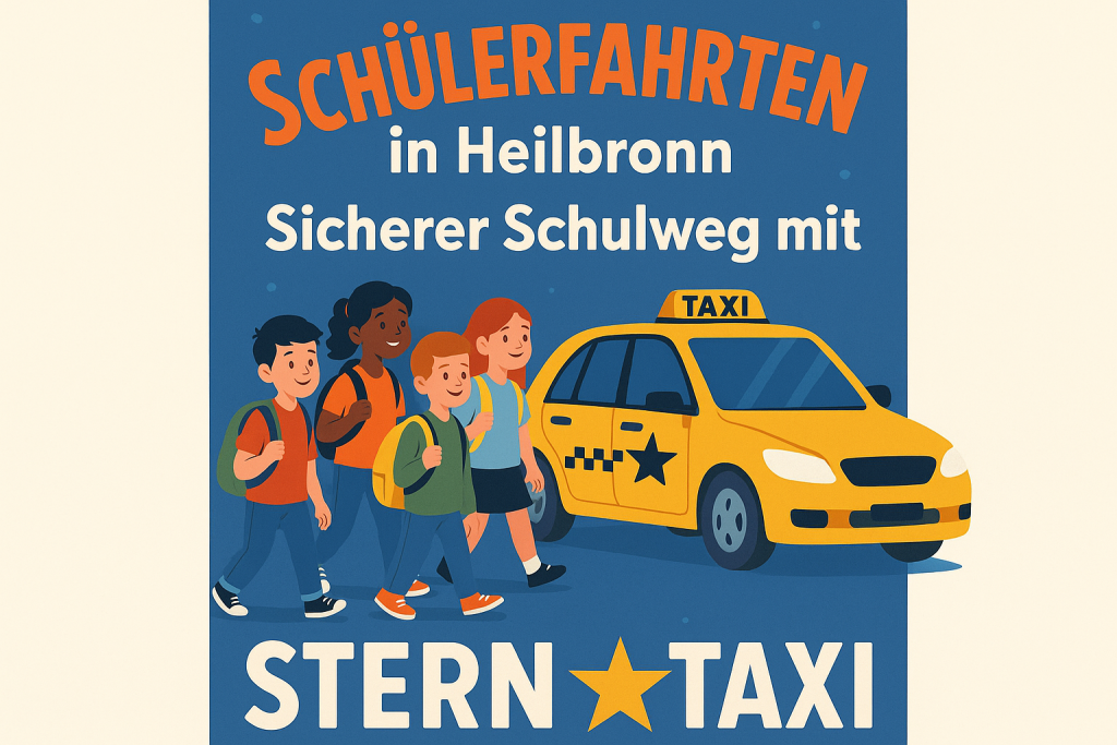 Schülerfahrten in Heilbronn – sicherer Schulweg mit Taxi Stern